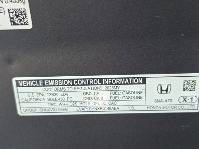 2025 Honda Accord Sedan LX