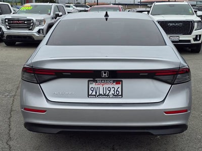 2025 Honda Accord Sedan SE
