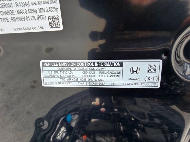 2025 Honda Accord Sedan SE