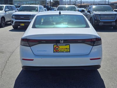 2025 Honda Accord Sedan SE