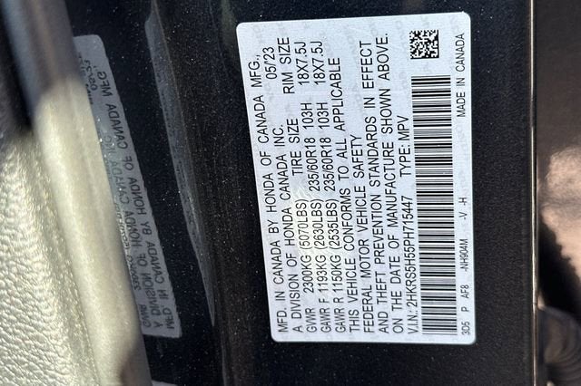 2023 Honda CR-V Hybrid Sport