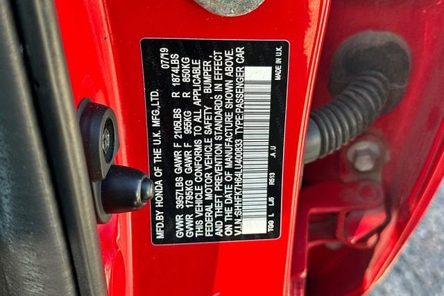 2020 Honda Civic Hatchback EX