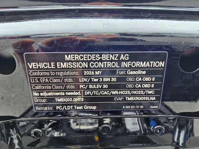 2026 Mercedes-Benz GLB GLB 250