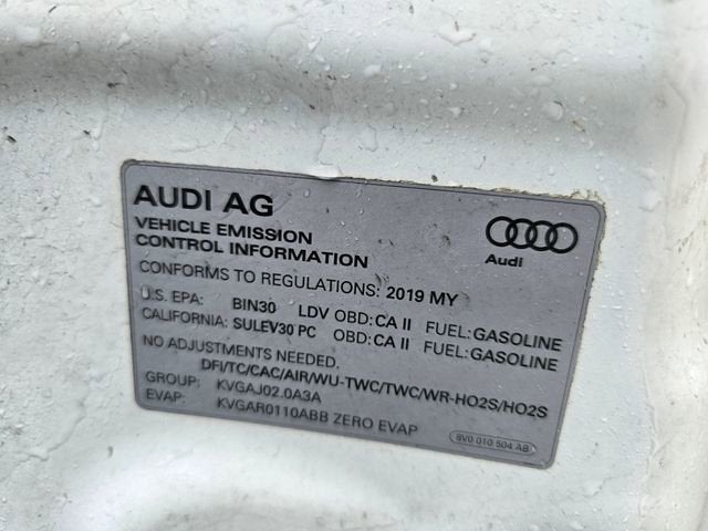 2019 Audi A3 Sedan Premium