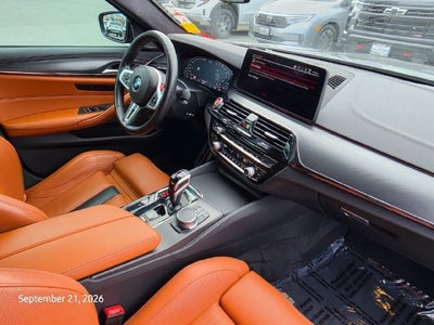 2021 BMW M5 BLACK