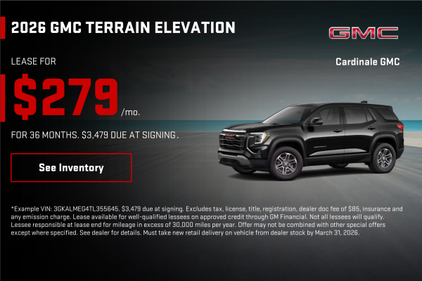 2026 GMC Terrain Elevation